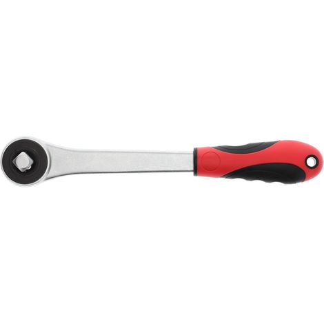 R60600006 Llave de carraca 2K con engranaje 1/2" 270mm Ángulo de retroceso 12° (1/4)