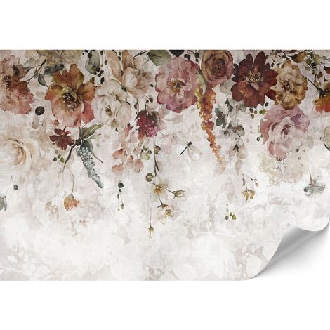 Papier peint photo intissé standard - 100 x 70 cm - style classique - fleurs Papier peint photo intissé premium - 150 x 105 cm - style classique - fleurs (1/4)