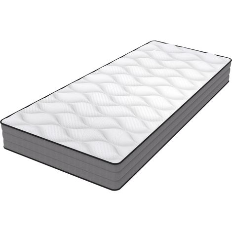 Matelas à ressorts ensachés 140x200 cm H3 20 cm avec housse Lyocell - 7 zones de confort - Fabriqué en Chine (1/5)