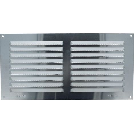 Aluminium Lüftungsgitter mit Netz Lüftungsblech Insektenschutzgitter 150x300mm
