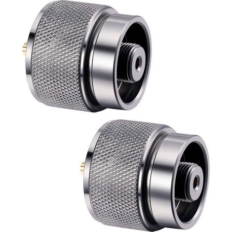 pièces adaptateur de réchaud de camping 1 lb Propane petit réservoir entrée sortie cylindre extérieur adaptateur de bidon GPL (1/5)