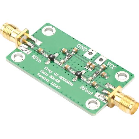 0,1–2000 MHz Verstärkung 60 dB HF-Breitbandverstärker LNA 0,1–2 GHz (1/5)