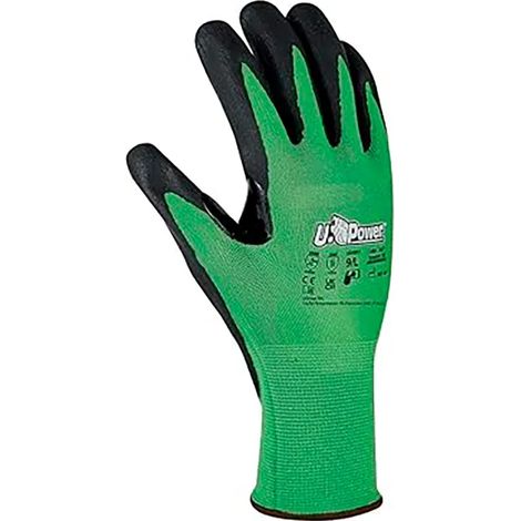 Guantes de protección u-power kalix nitrilo espuma ergonómicos (1/2)