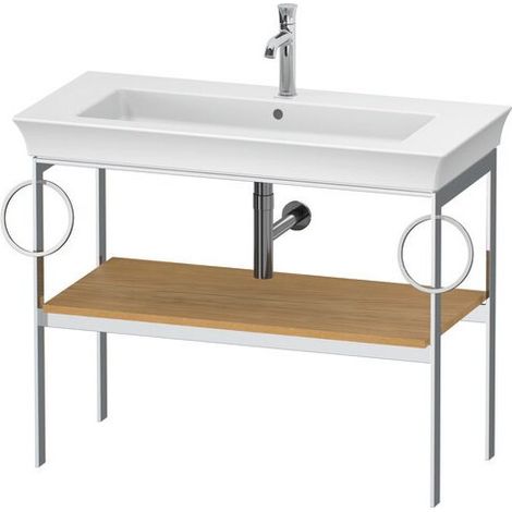 DURAVIT WT4547BH5H5 Console métallique fixation au sol White Tulip (1/2)