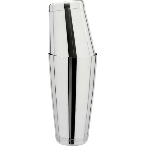 Shaker à cocktails TIN in TIN en acier inoxydable robuste 28oz/18oz avec double fond pour stabilité parfaite et préparation professionnelle de boissons