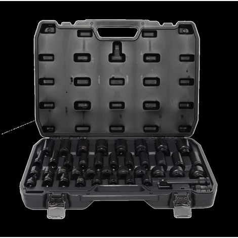 Chiavi e bussole awtools impact socket set finitura ossidata profilo arrotondato