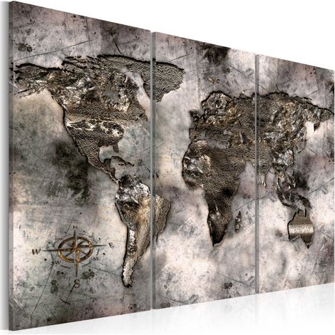 Tableau Imprimé "Opalescent Map" 60 x 90 cm (1/2)