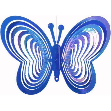 Repulsif Oiseaux Papillon - Réflecteur Solaire Rotatif 360° - Pour Balcon Jardin Terrasse - Lot de 2 (1/2)