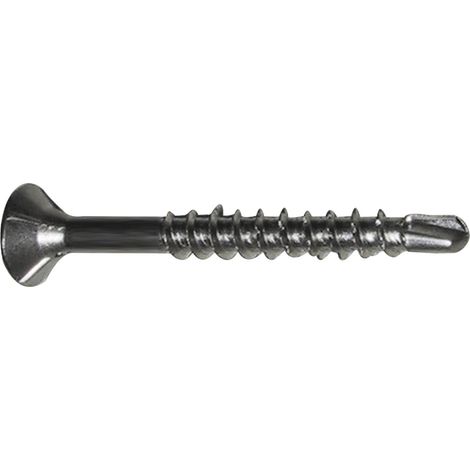 Holzbohrschrauben Senkkopf ø 4,0x55/35 mm Torx 25 selbstbohrend A2 Edelstahl