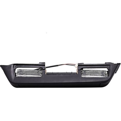 Lumière de plaque d'immatriculation arrière pour Mitsubishi Pajero – Plastique noir – Installation facile – Éclairage LED haute fiabilité (1/5)