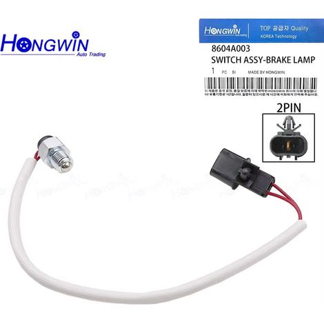 Convient pour le contacteur de feu stop, le feu arrière stop et le contacteur de marche arrière Mitsubishi 8604A003 (1/5)