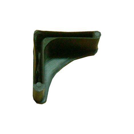 Estanterías de plástico negro de 35cm