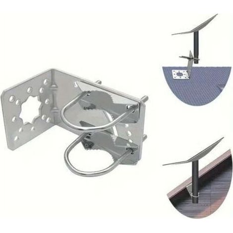 Adaptateur de tuyau d'antenne Starlink Satellite Dish V2, support sur poteau (1/4)