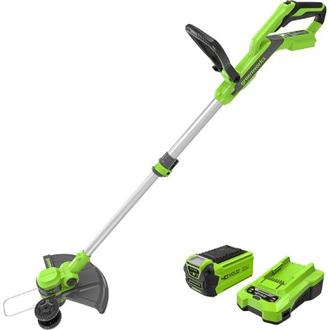 Coupe-bordures sans fil, 40V Largeur Coupe 33 cm, Fil en 1,65 mm à Alimentation Automatique, G40LT33K2, Batterie 2Ah et Chargeur (1/5)