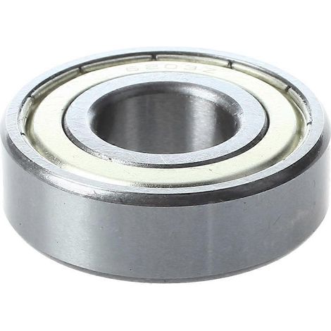 Roulement à billes métrique à gorge profonde double métal 6203Z 17 x 40 x 12 mm (1/4)