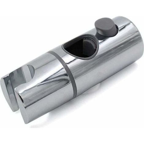 Shower holder, height-adjustable ABS, shower head holder to fit a standard 19mm round shower rod (1/4)