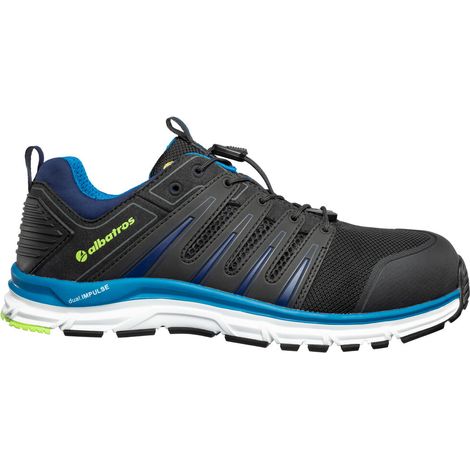 ALBATROS Sicherheitsschuh BREEZE IMPULSE LOW Gr.40 schw./blau S1P ESD HRO SRA DIN EN20345 - 64.752.0-40 (1/5)