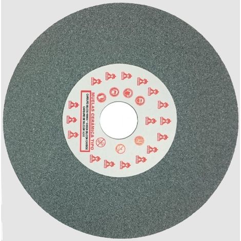 Muela M.PLANA 150x25 CARBURO SILICIO GR.80 M.PLANA 150x25 CARBURO SILICIO GR.80