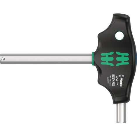 Sechskantschraubendreher 454 HF SW 10mm Klingenlänge 100mm Quergriff Hex-Plus