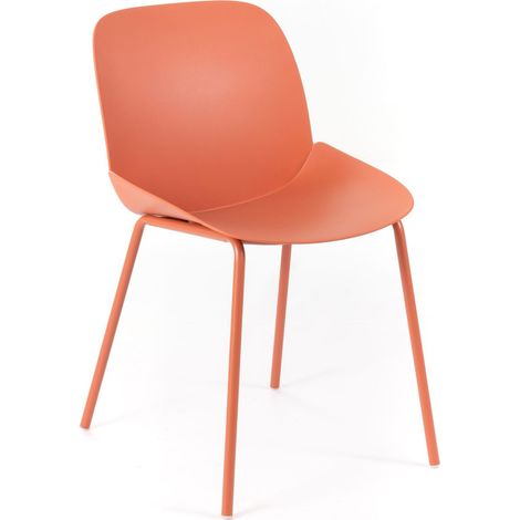 Eva Chaise en polypropylène rouille 4 pcs (1/5)