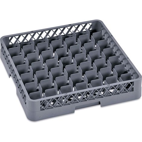 Panier à verres 50 x 50 cm 49 compartiments polypropylène DISH RACK 98 - Was Germany (1/2)