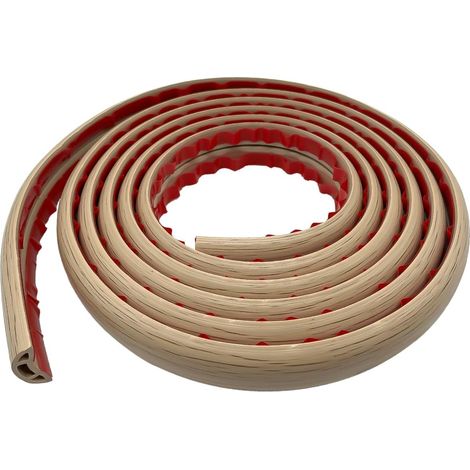 Passe Cable Sol 3M Goulotte Passe Cable Sol, Petit Canal de Cordons d'alimentation Flexible pour Le Bureau Protection des Fils Electriques et Prévention des Risques de Trébuchement (1/5)