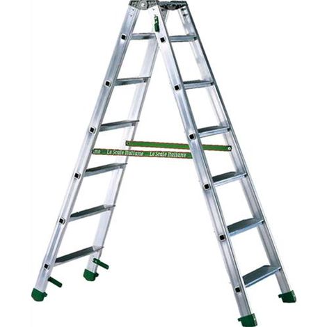 SCALA ALLUMINIO DOPPIA "DUPLA" 8GR FACAL