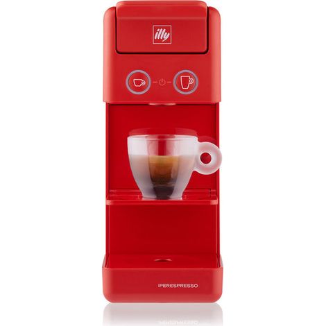 Illy Macchina IPERESPRESSO Y3.3 Epresso & Coffee Rossa