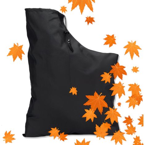 1 Pièces Sac Aspirateur Universel pour Souffleur de Feuilles, Sac de Collecte de Remplacement pour Souffleur, Sac pour Aspirateur Souffleur, Ramasse Feuilles Mortes, Noir (1/5)