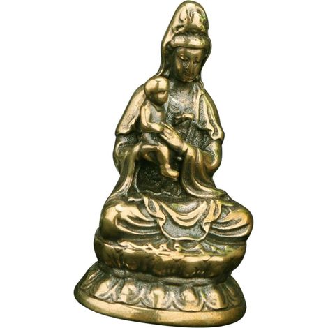 bodhisattva en laiton idéal comme objet de décoration pour