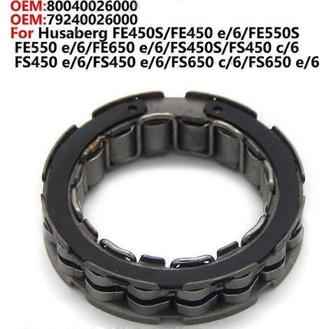 Embrayage unidirectionnel de démarreur applicable 79240026000 pour Husaberg FE450 FS450S FS450 FS650 FE450S FE550S FE 450S 550S 80040026000 ()