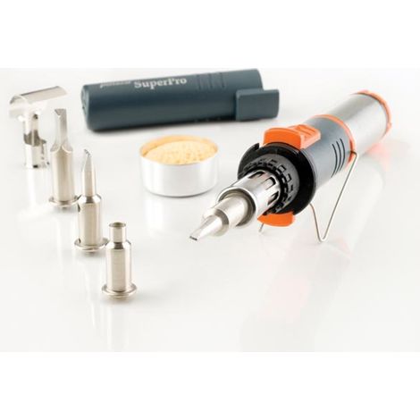 Perel Lötkolben-Set Superpro 25-125W 580°C Schwarz Grau Orange (1/6)
