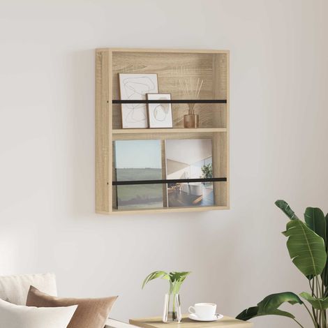 Magazinregal Sonoma-Eiche 60 x 12 x 70 cm Holzwerkstoff