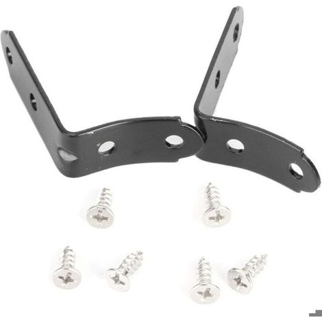 Kit de réparation de charnière, kit de réparation de support de charnière en fer pour couvercle de boîte à gants en fer pour A4 S4 B6 B7 (1/4)