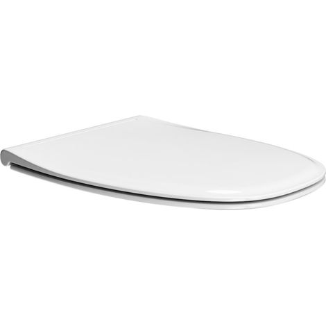 Abattant WC MODO, Soft Close, Quick Release, blanc brillant (1/2)