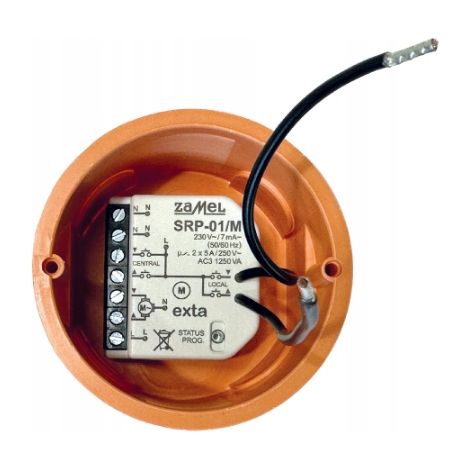 Motoriduttore zamel srp-01/m modalità comfort controllo locale (1/3)