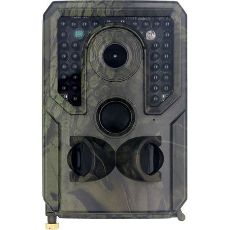 Caméra de chasse 21MP 1080P HD étanche, surveillance extérieure avec 34 LED, angle large 120°, vision nocturne infrarouge 10m, détection de mouvement (1/3)