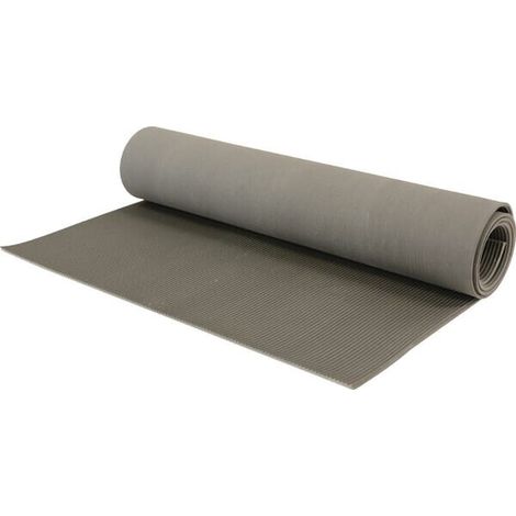 Tappeto gomma antiscivolo 100x37 grigio 57400606L
