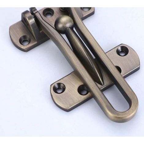 Entrebailleur De Sécurité - Acier - Pour Porte Et Fenêtre - Écart Réglable 30 À 50 Mm - Sans Perçage - 1 Pièce (1/4)