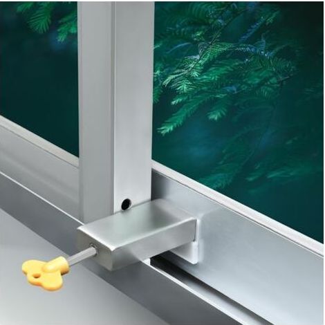 Set of 2 sliding door locks for adjustable sliding window locks, sliding window lock (1/5)