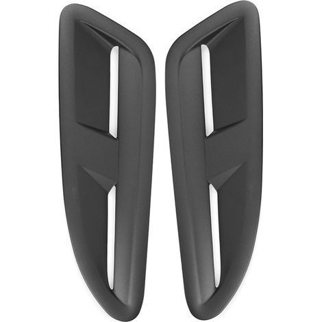 RASTKY Évents de Capot pour Réaménagement de Voiture XKR, 2 Pièces, Ajustement pour 3 MX5 RX8 et de Nombreux Autres Modèles, évents de Capot en Matériau ABS, Style de Voiture amélioré