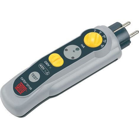 Contrôleur de différentiels 230V – Sensibilité 10/30/300/500/650 mA – Normes NF C 15-100, CEI 61010-1 – DT155 – Catu