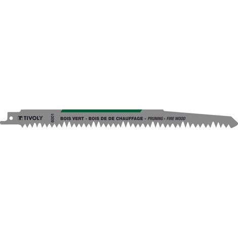 Tivoly • 2 lame per sega a sciabola da potatura HCS Technical L230mm (1/3)
