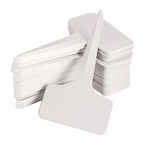 100 Etiquette pour plante de type T pour plantes de 6 x 10 cm (1/5)