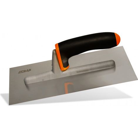 Platoir à enduit lame inox plate 280 x 120 mm EDMA