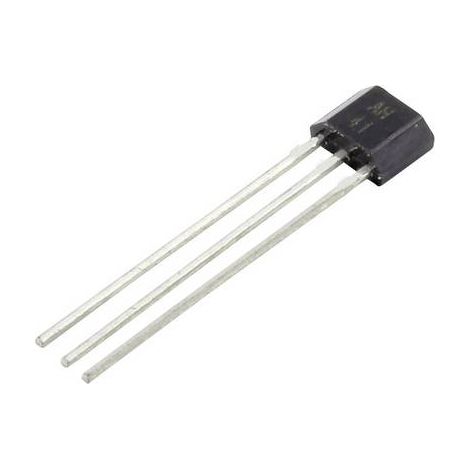 Capteur à effet Hall TRU COMPONENTS AH3144EUA 1424999 4.5 - 24 V/DC Plage de mesure: +0.005 - +0.022 T TO-92 1 pc(s) S456471 (1/2)