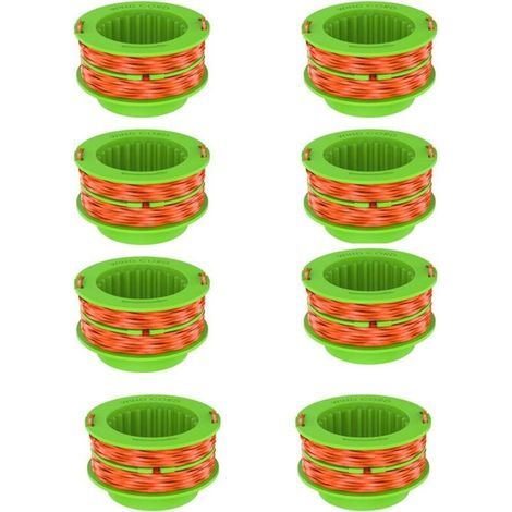 Cutting cord set for EGO power + AS1300 trimmer, replacement cord spools for Ego 15 ST1500/ST1500-S trimmer, 8 pieces (1/5)