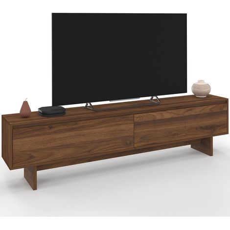 180 cm YURI Porta TV a 2 ante effetto noce