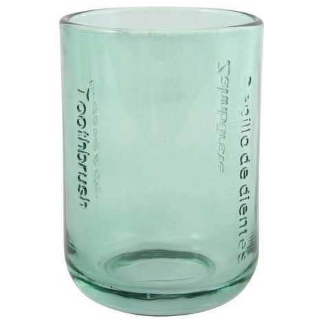 Gobelet en Verre DENVER vert Transparent MSV