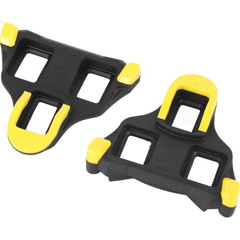 Cales de vélo de route SPD à verrouillage, avec un angle de 6° et un design à 3 trous. (1/5)